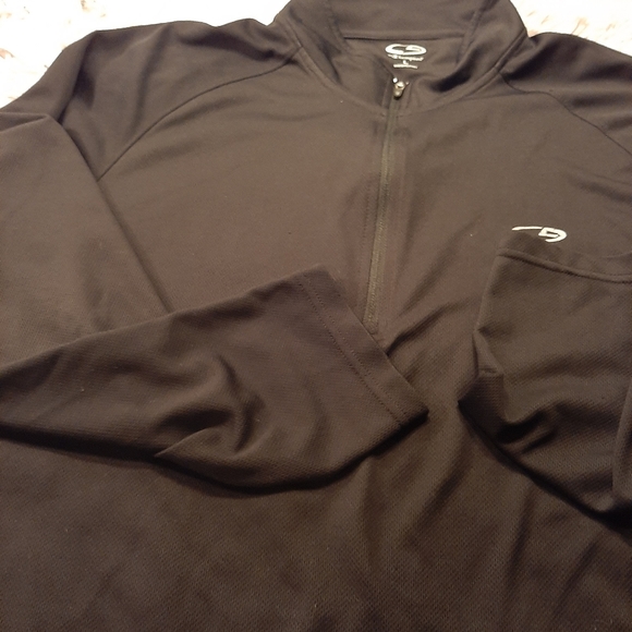 Men's Champion 3/4 zip top Size Large - Picture 5 of 7